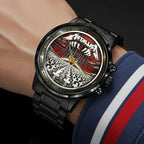 Metallica 45th Anniversary Black Stainless Steel Watch – HOATT15426