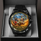 Metallica 45th Anniversary Black Stainless Steel Watch – HOATT15438