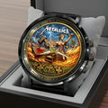 Metallica 45th Anniversary Black Stainless Steel Watch – HOATT15438