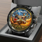 Metallica 45th Anniversary Black Stainless Steel Watch – HOATT15438