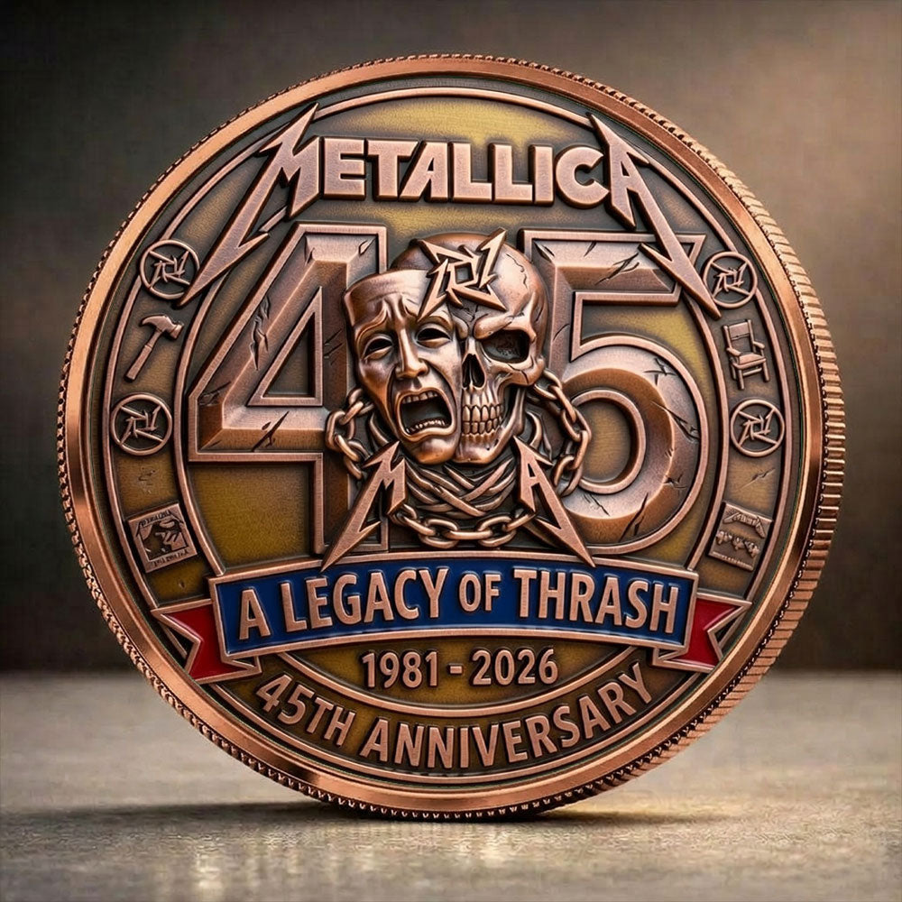 Metallica 45th Anniversary Commemorative Coin – TANTN21574
