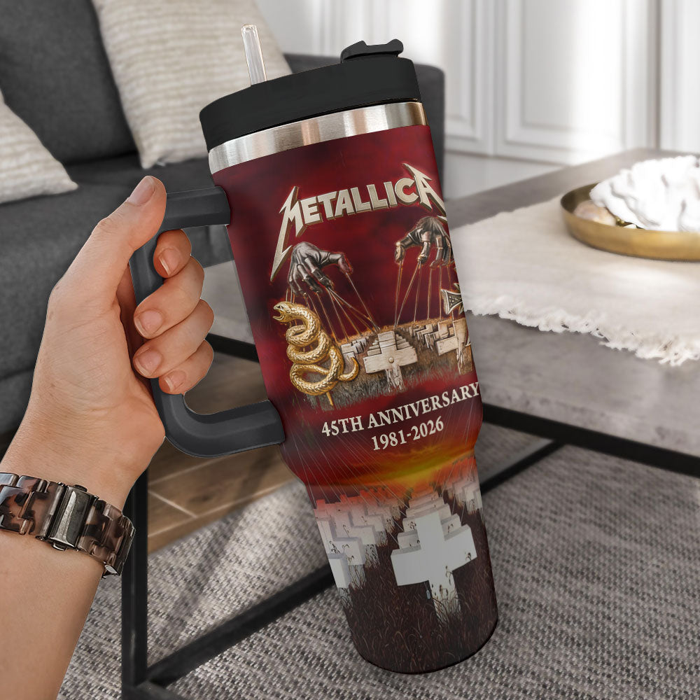 Metallica 45th Anniversary 40oz Tumbler – MAITM14555