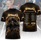 Metallica 2025 World Tour 3D Apparel – MAITM12627