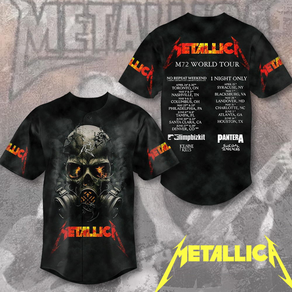 Metallica Baseball Jersey – MAITM 11555