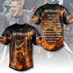 Metallica Baseball Jersey – MAITM14223