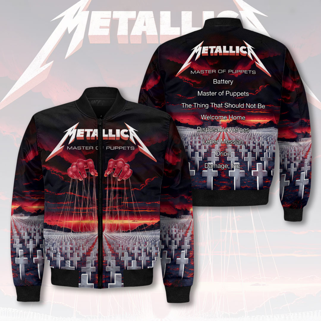 Metallica 3D Bomber Jacket – HOATT15414