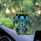 Metallica Custom Shape 1-sided Acrylic Car Ornament – GNE NEW526
