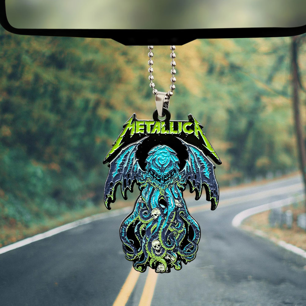 Metallica Custom Shape 1-sided Acrylic Car Ornament – GNE NEW526