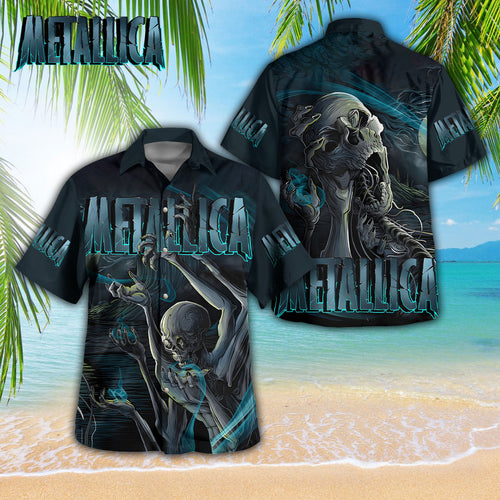 Metallica 3D Hawaiian Apparel – TANTN 12160