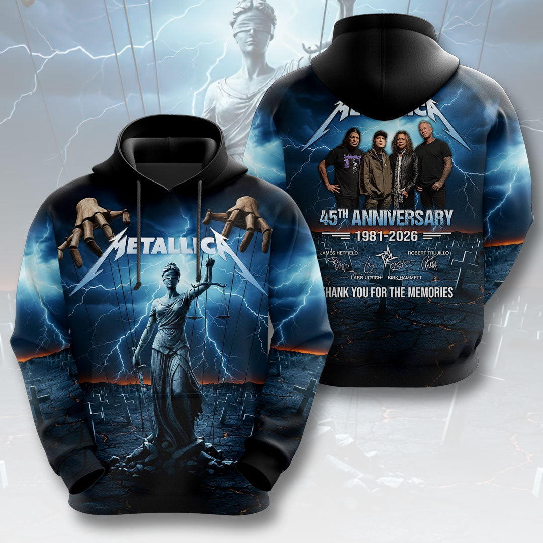 Metallica 3D Apparel – HOATT15442
