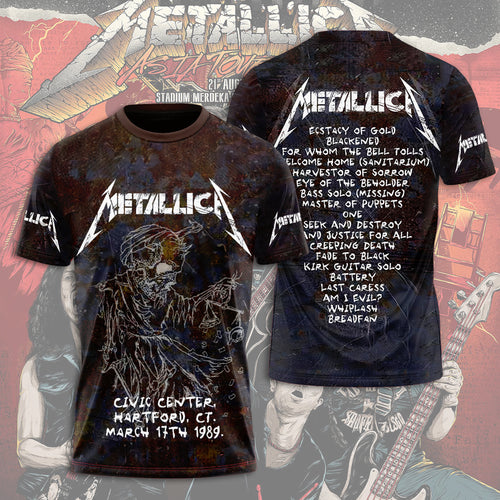 Metallica 3D Apparel – GNE NEW344