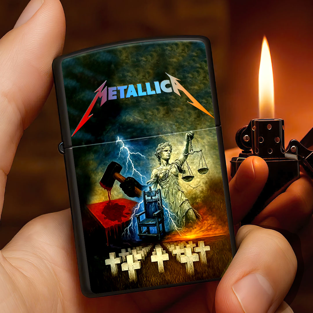 Metallica Zippo Lighter Case (No Insert) – HOATT13062
