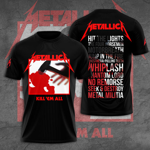 Metallica 3D Apparel – GNE 3717