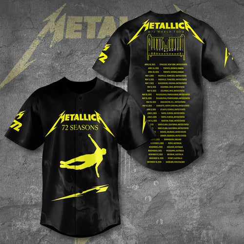 Metallica Baseball Jersey – TANTN 13388