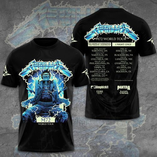Metallica Tour 2026 3D Apparel – GNE6847