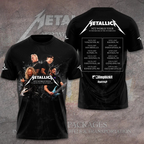 Metallica World Tour 2027 3D Apparel – GNE8668