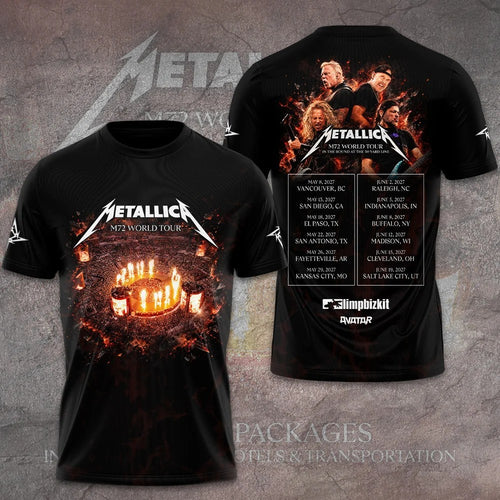 Metallica World Tour 2027 3D Apparel – GNE8669