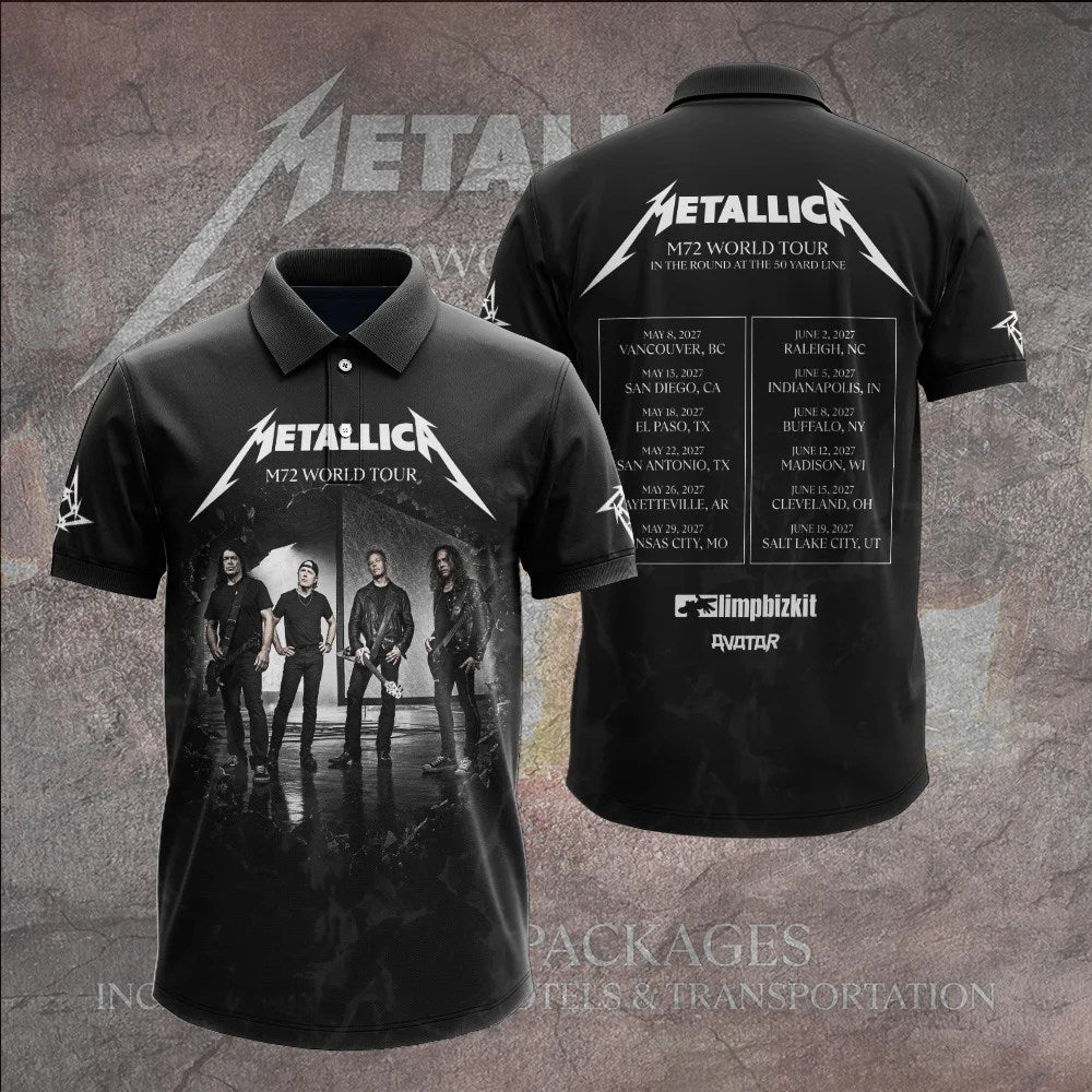 Metallica World Tour 2027 3D Apparel – GNE8708