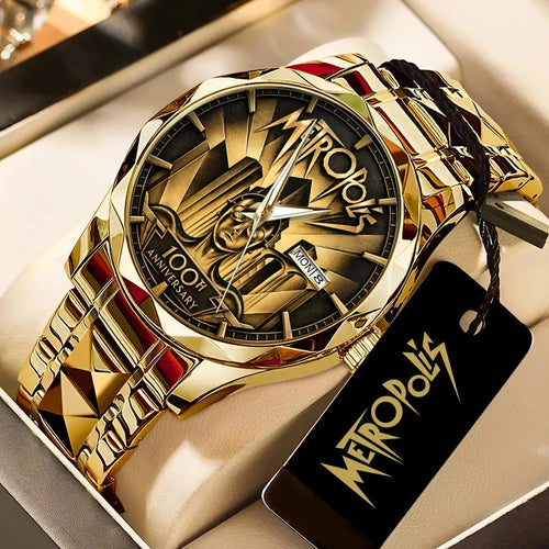 Metropolis 100th Anniversary Alloy Luxury Quartz Watch – GNE8961