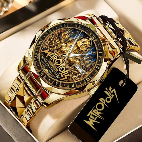 Metropolis 100th Anniversary Alloy Luxury Quartz Watch – GNE8963