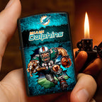 Miami Dolphins Zippo Lighter Case (No Insert) – HOATT13329