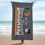 Miami Hurricanes Football Cotton Bowl Champions Rectangle Beach Towel – MAITM14300