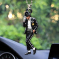 Michael Jackson Custom shape 2-sided Acrylic Car Ornament – HOATT20452