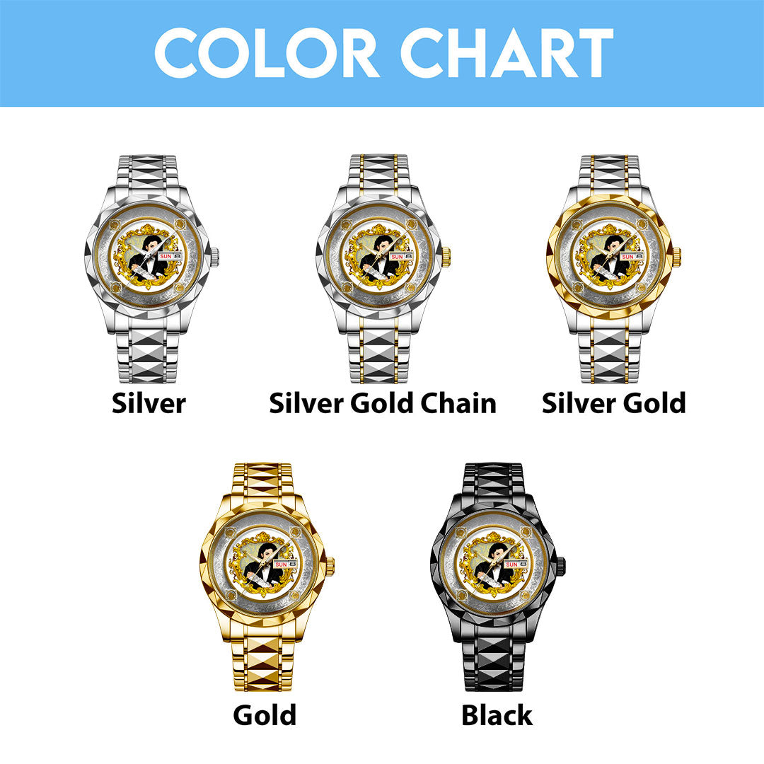 Michael Jackson Alloy Luxury Quartz Watch – HOATT15263