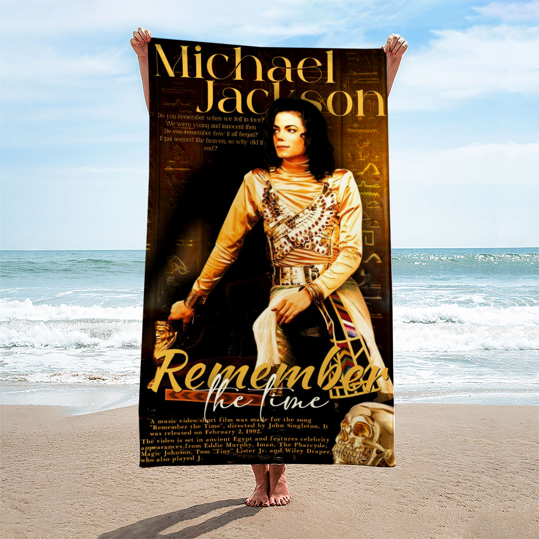 Michael Jackson Rectangle Beach Towel – HOATT19196