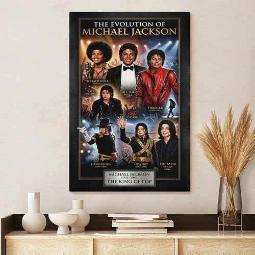 Michael Jackson Rectangle Canvas With Inner Frame – HOATT20511