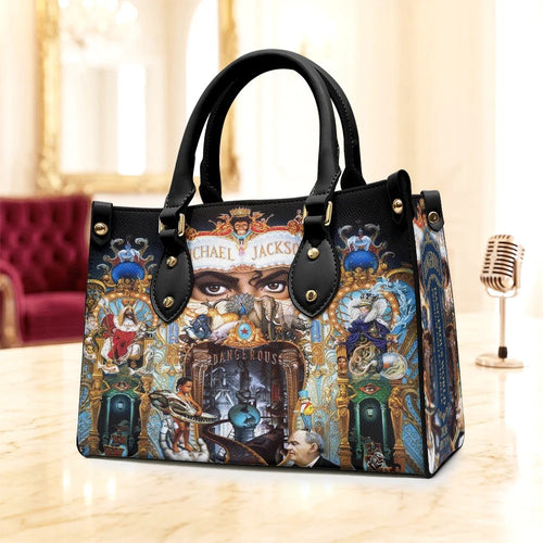 Michael Jackson Leather HandBag – TMTHU9769