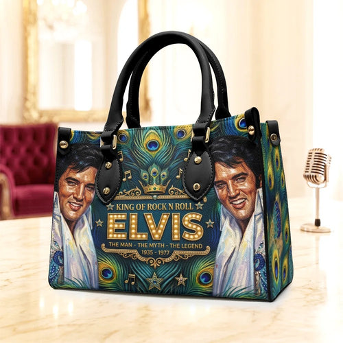 Elvis Presley Leather HandBag – TMTHU9773