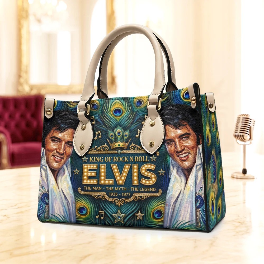 Elvis Presley Leather HandBag – TMTHU9773
