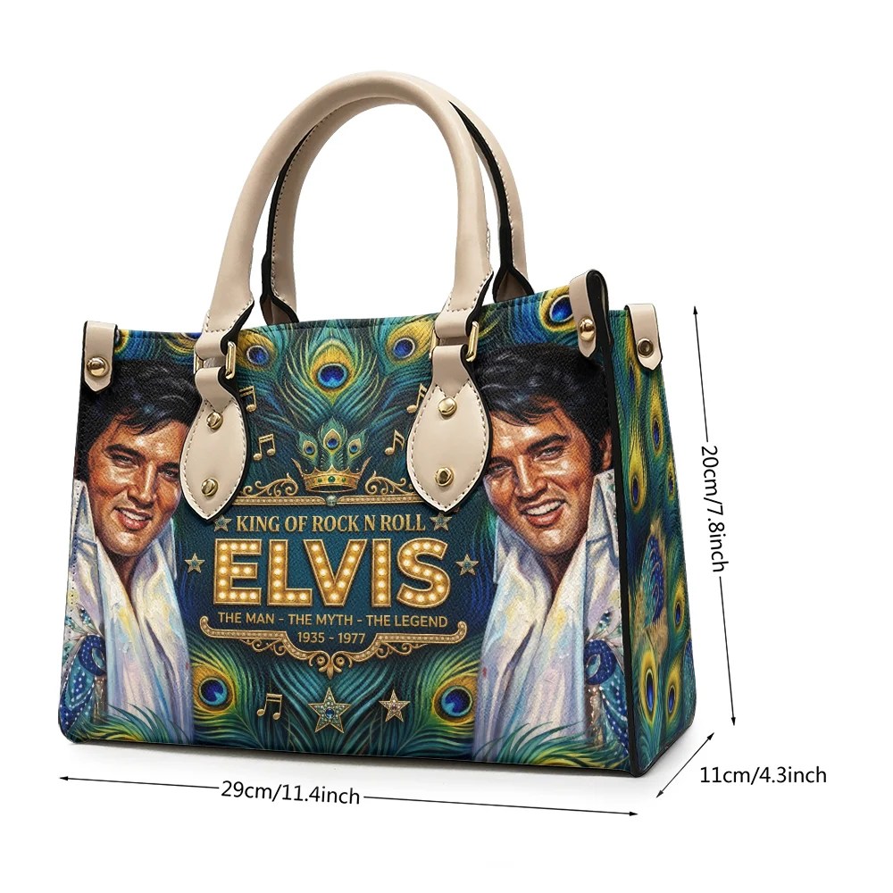 Elvis Presley Leather HandBag – TMTHU9773