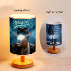 Michael Jackson Wooden Base Fabric Lamp – HOATT18356