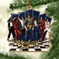 Michael Jackson Custom Shape 2-side Printed Acrylic Ornament – HOATT21680