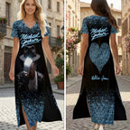 Michael Jackson Short Sleeve Maxi Dress – HOATT19790