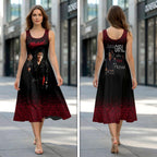 Michael Jackson Sleeveless Knee-Length Dress – HOATT19745