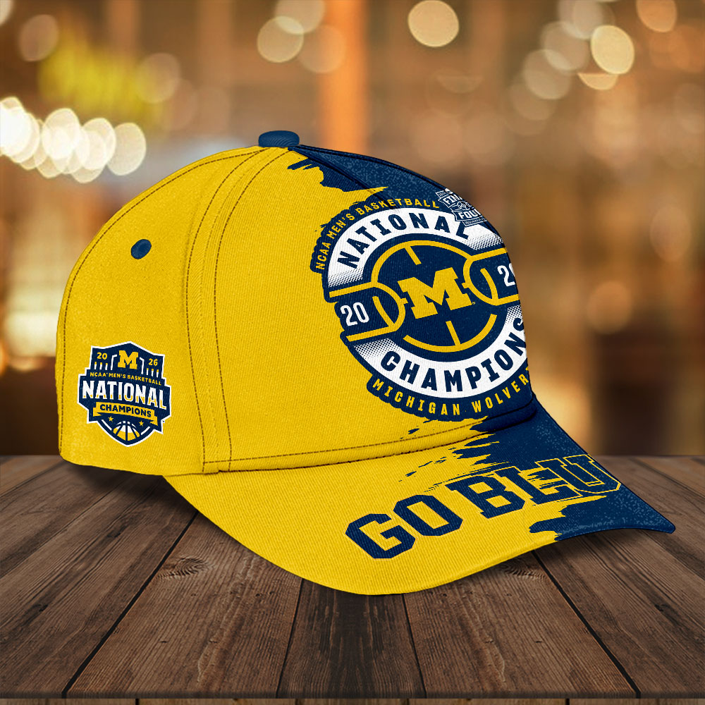 Michigan Wolverines 2026 Men's Basketball National Champions Classic Cap – TANTN22148