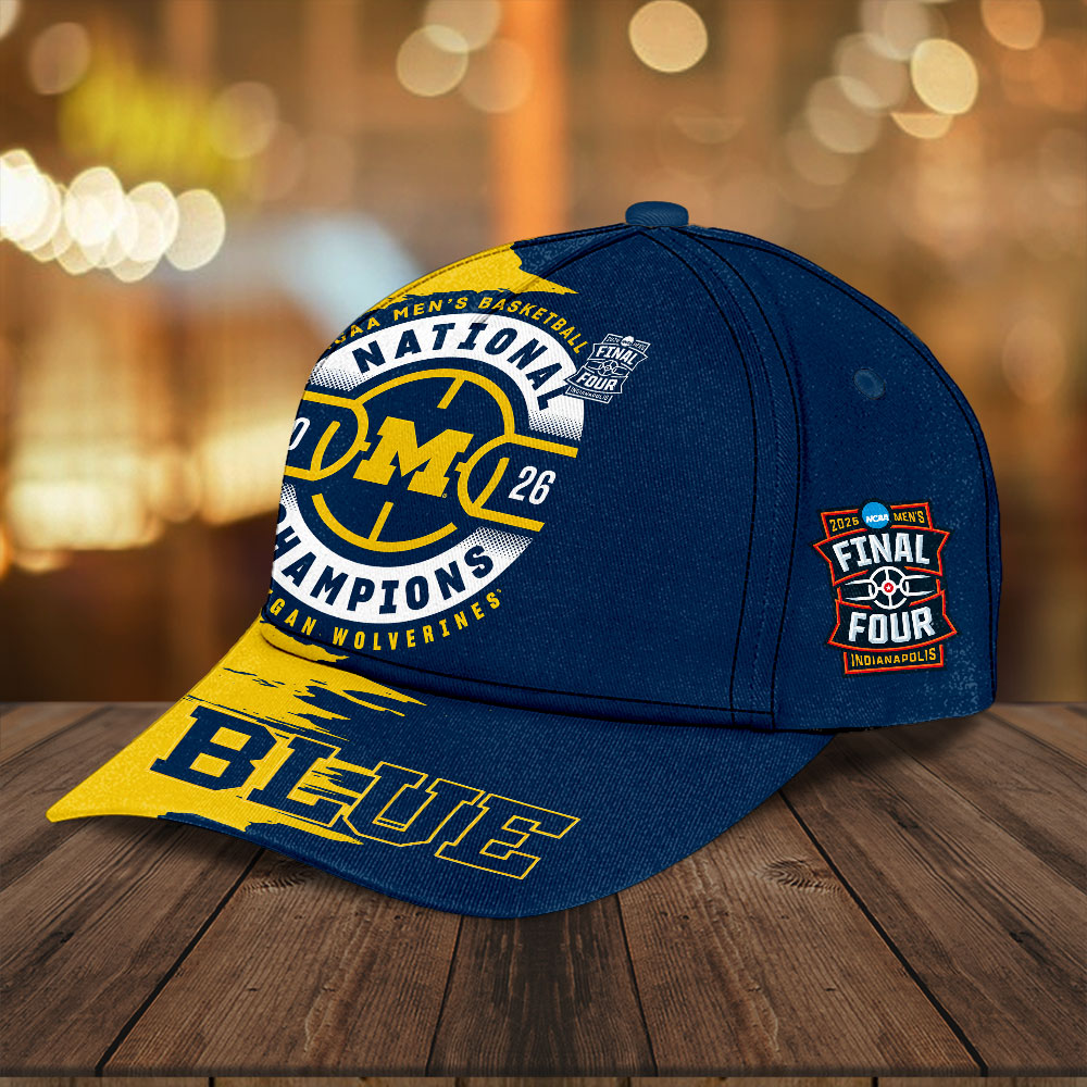 Michigan Wolverines 2026 Men's Basketball National Champions Classic Cap – TANTN22148