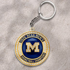 Michigan Wolverines 2026 Men's Basketball National Champions Custom Shape 2-sided Keychain – HOATT17381