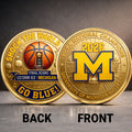 Michigan Wolverines 2026 Men's Basketball National Champions Commemorative Coin – HOATT17509