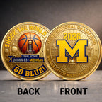 Michigan Wolverines 2026 Men's Basketball National Champions Commemorative Coin – HOATT17509