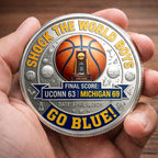 Michigan Wolverines 2026 Men's Basketball National Champions Commemorative Coin – HOATT17509