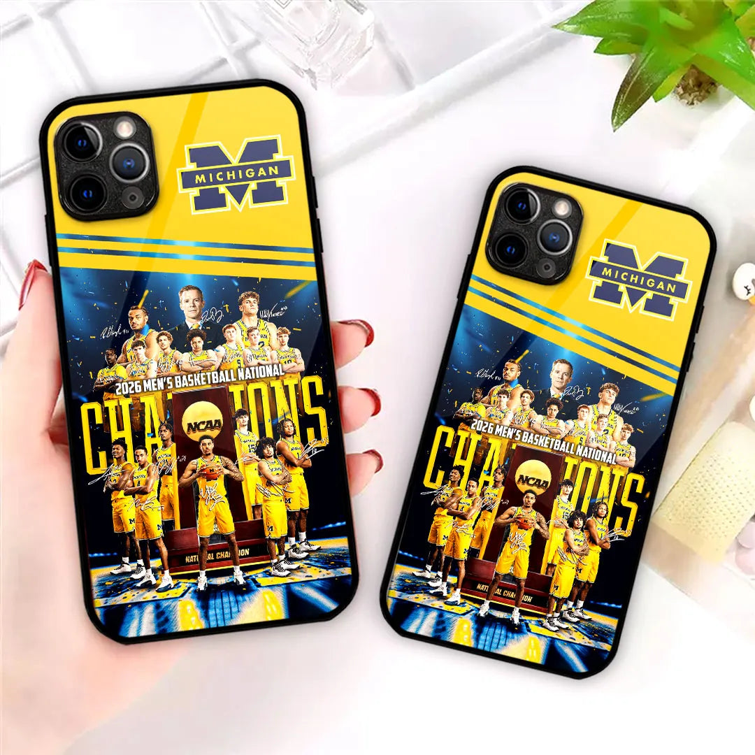 Michigan Wolverines 2026 Men's Basketball National Champions Phone Case – HOATT17340