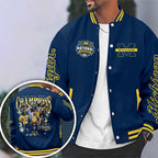 Michigan Wolverines 2026 Men's Basketball National Champions Varsity Jacket – HOATT17336