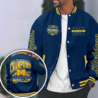Michigan Wolverines 2026 Men's Basketball National Champions Varsity Jacket – HOATT17348