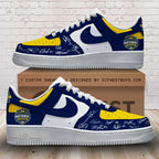 Michigan Wolverines 2026 NCAA Men's Basketball National Champs AF1 Sneaker – TMTHU5119