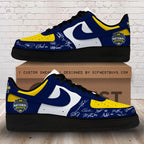 Michigan Wolverines 2026 NCAA Men's Basketball National Champs AF1 Sneaker – TMTHU5119