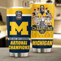 Michigan Wolverines 2026 NCAA Men's Basketball National Champs Tumbler Cup – TMTHU5156
